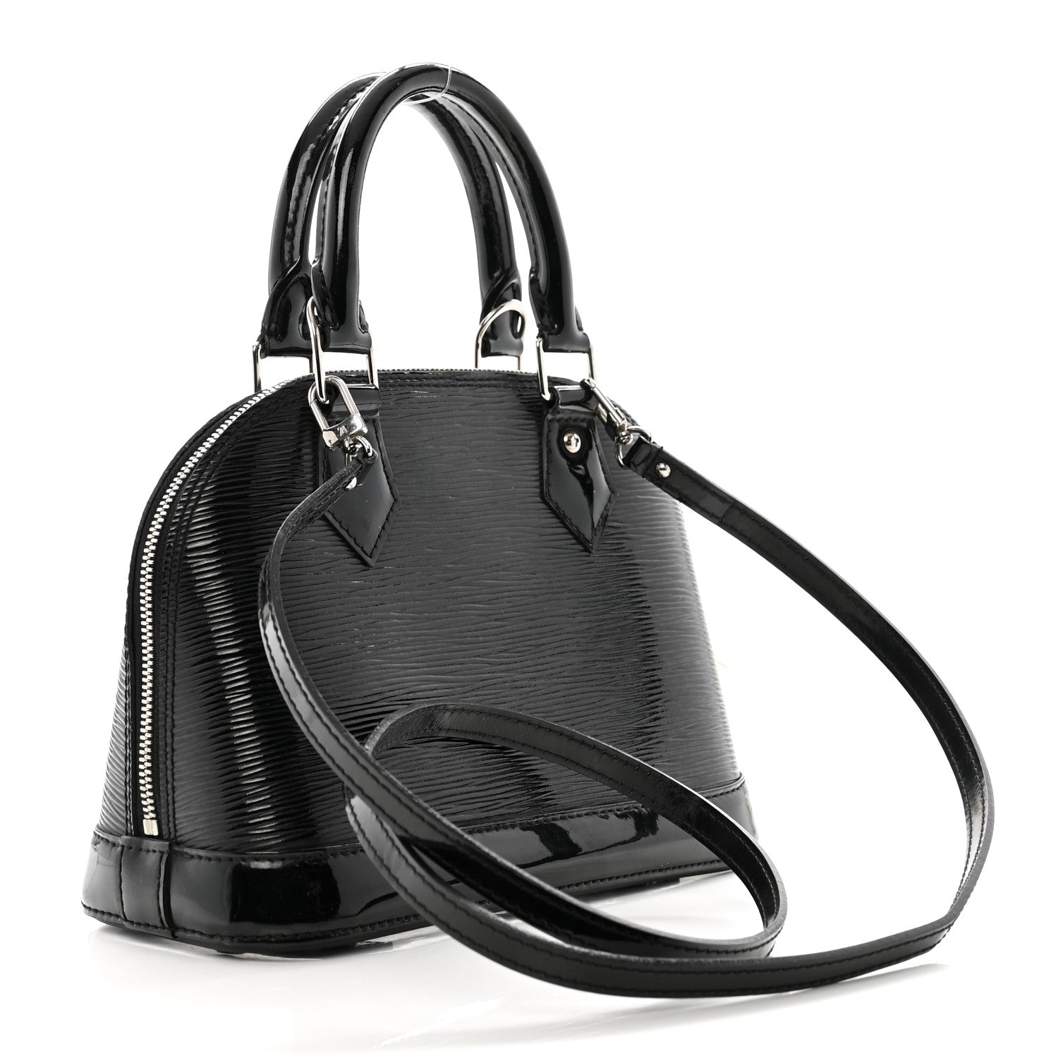 Louis Vuitton Epi Electric Alma BB Black 3 of 9