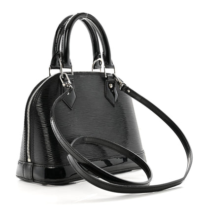 Louis Vuitton Epi Electric Alma BB Black 3 of 9