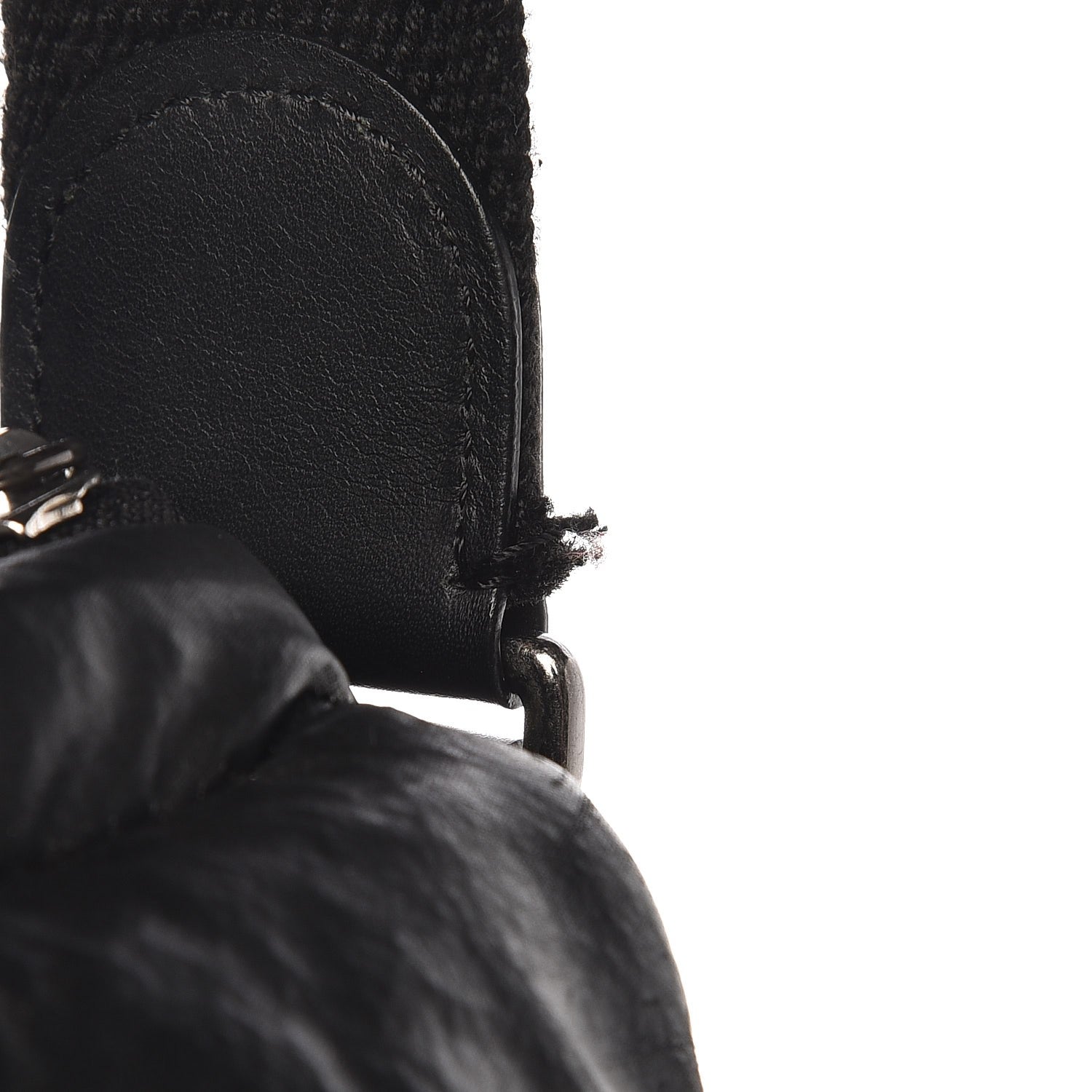 Chanel Coated Canvas Quilted Expandable Messenger Black 9 of 9
