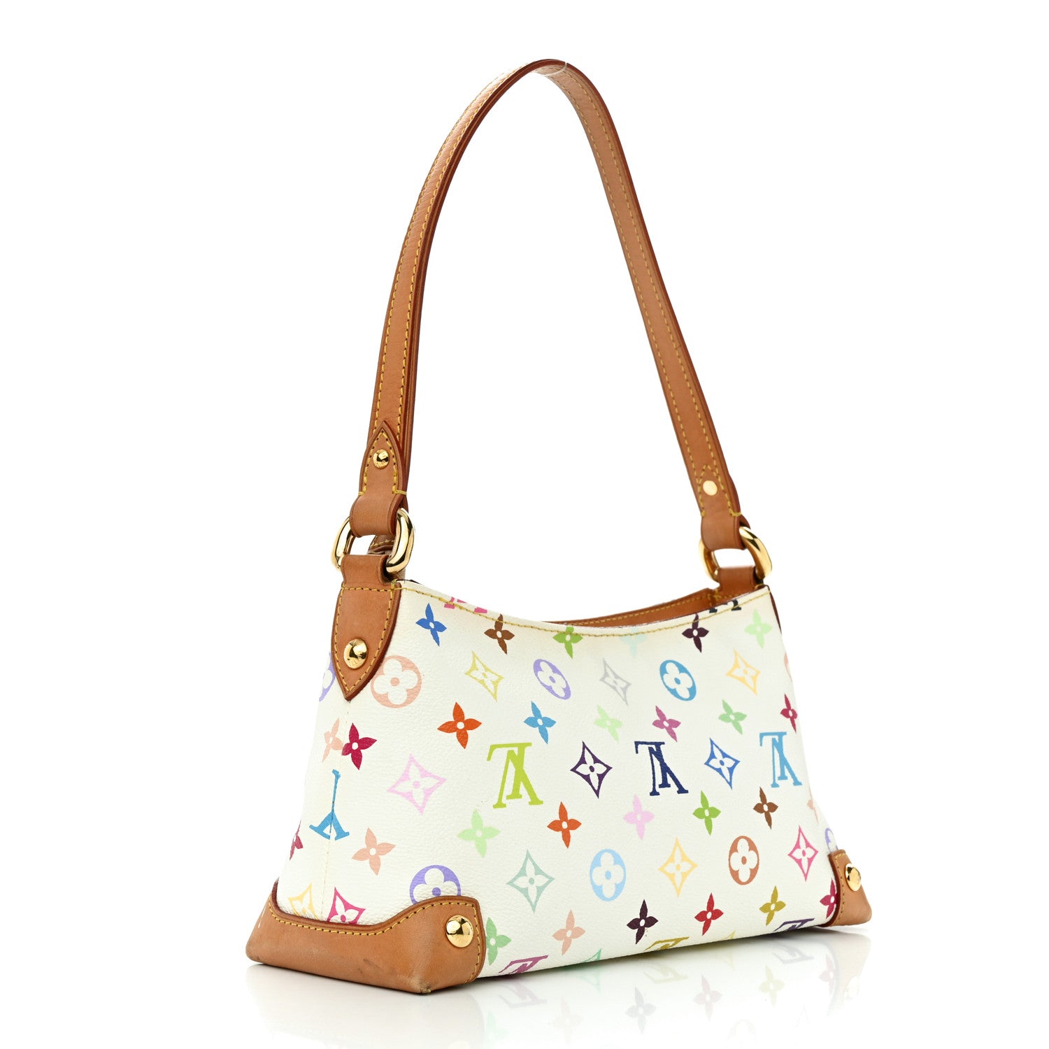 Louis Vuitton Monogram Multicolor Eliza White 3 of 15