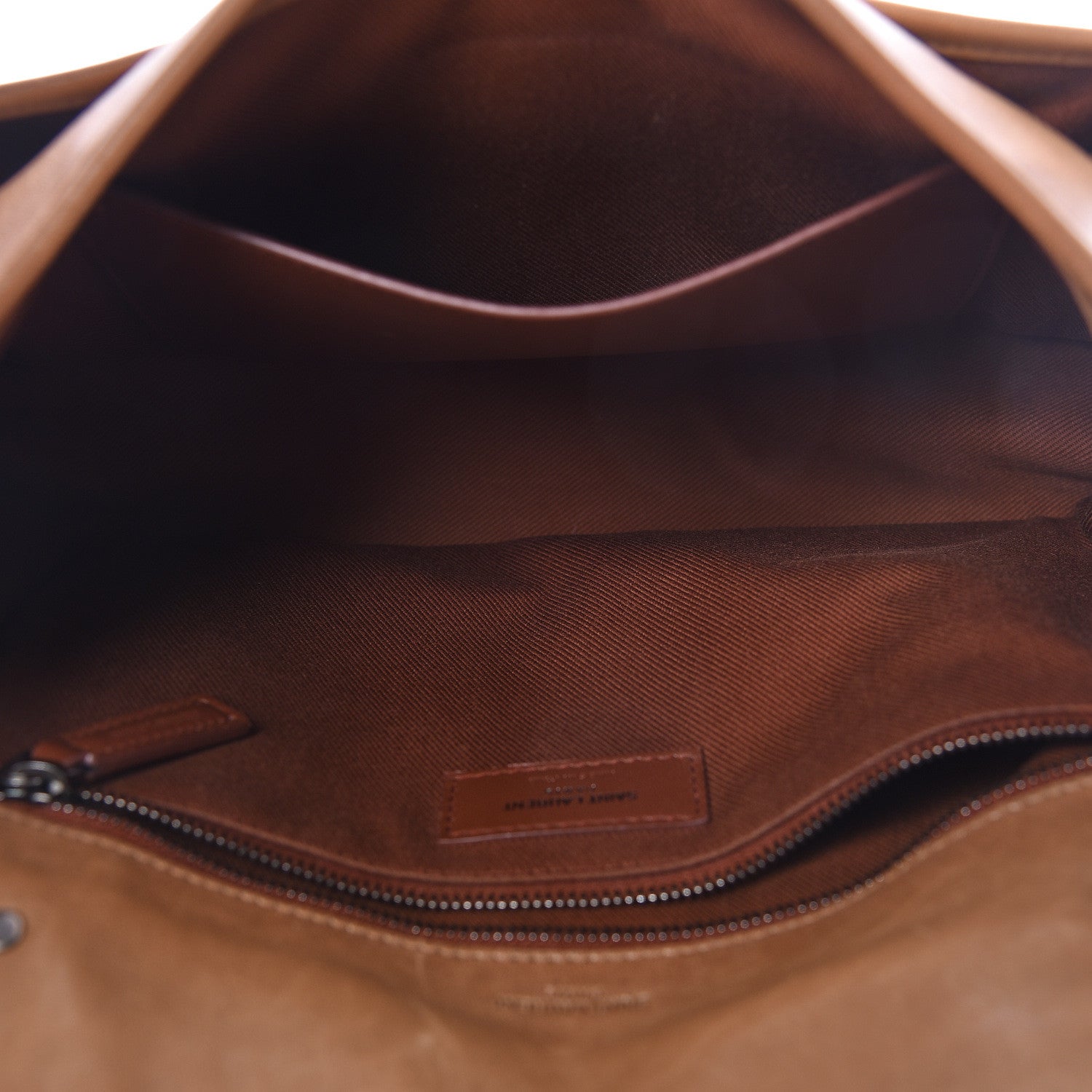 Saint Laurent Calfskin Star Studded Monogram Medium Niki Chain Satchel Brown 5 of 11