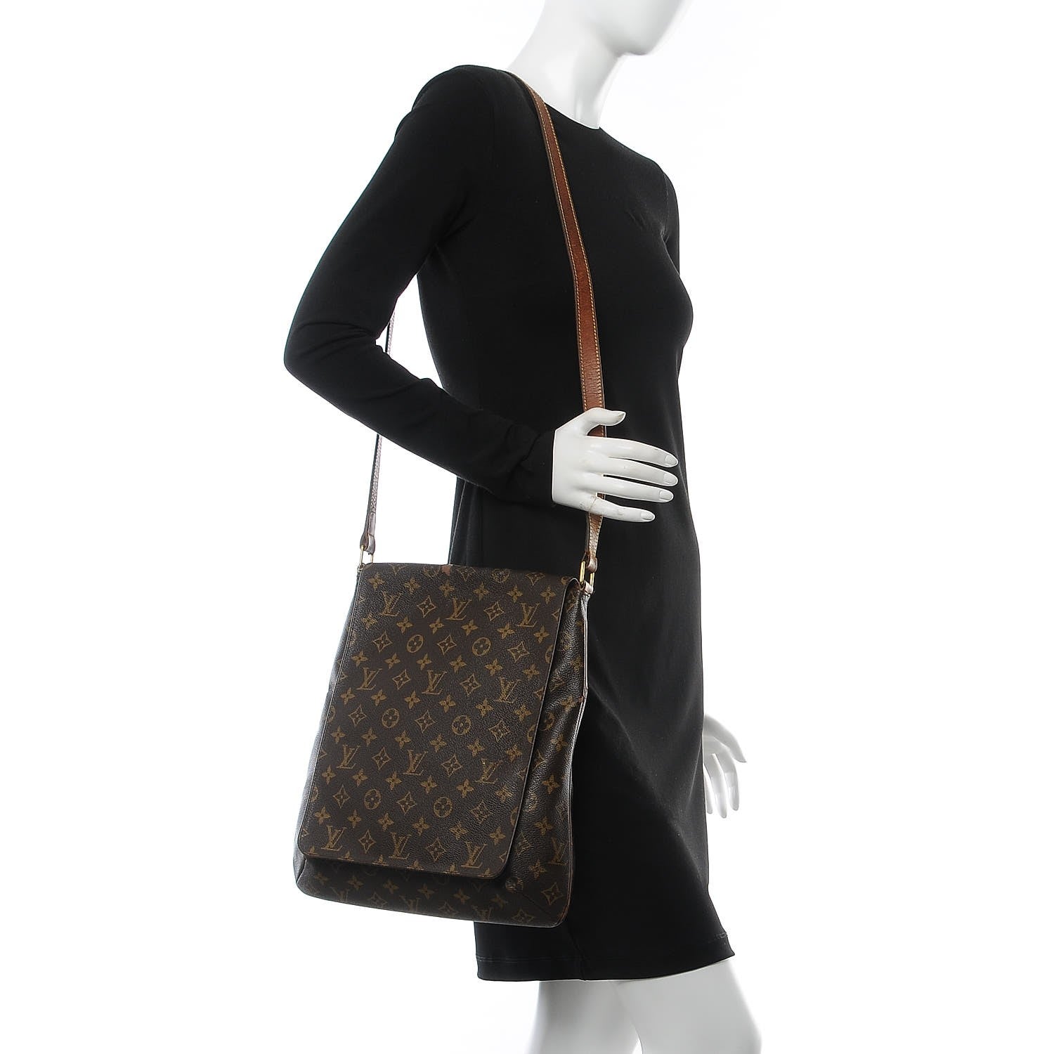 Louis Vuitton Monogram Musette GM 2 of 23