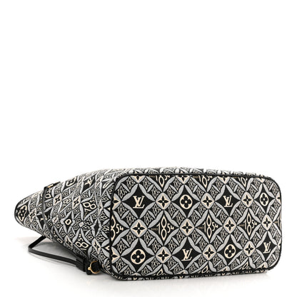 Louis Vuitton Jacquard Since 1854 Neverfull MM Grey 5 of 10