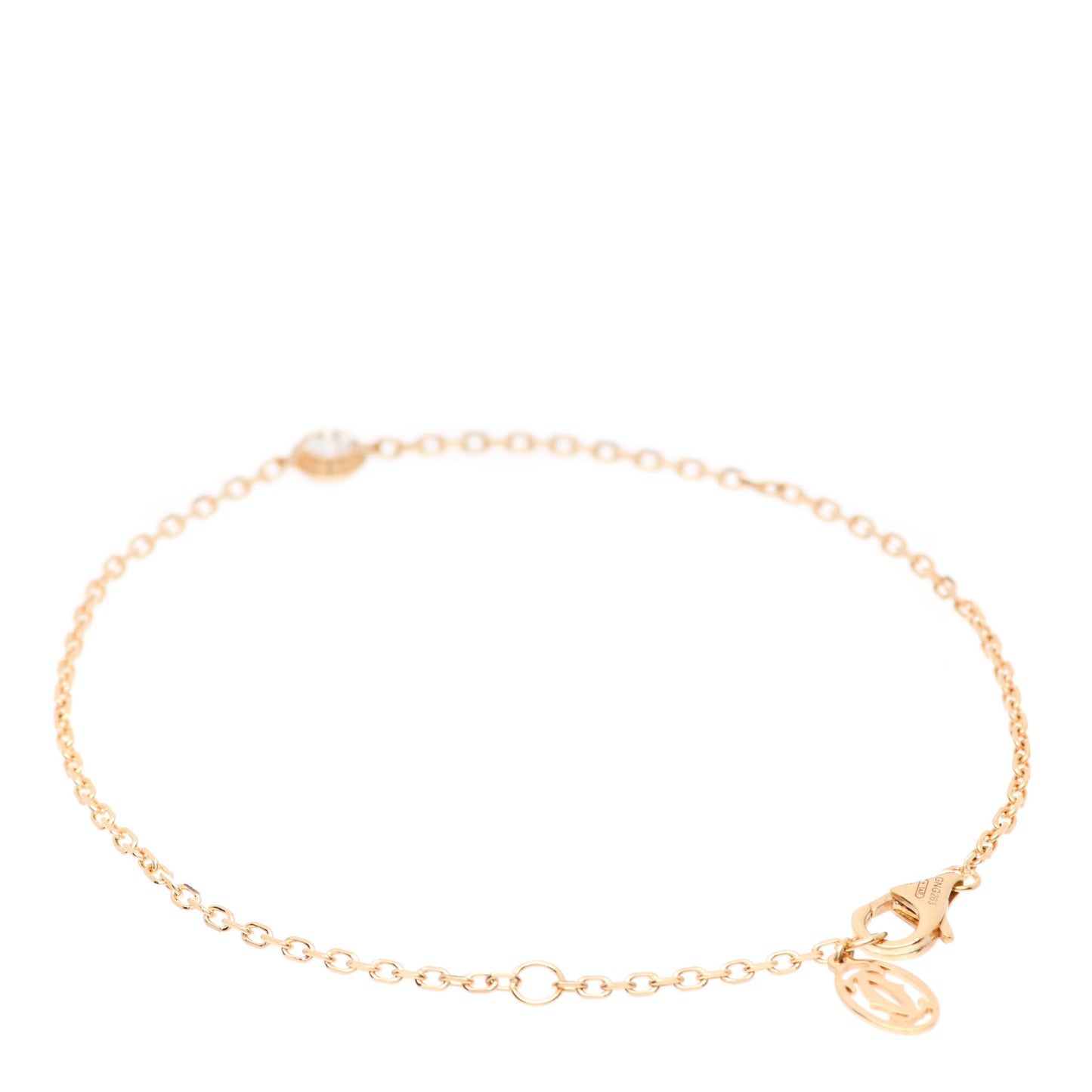 18K Yellow Gold Diamond LM D'Amour Bracelet