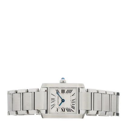 Cartier Stainless Steel 20mm Tank Francaise Quartz Watch 2 of 4