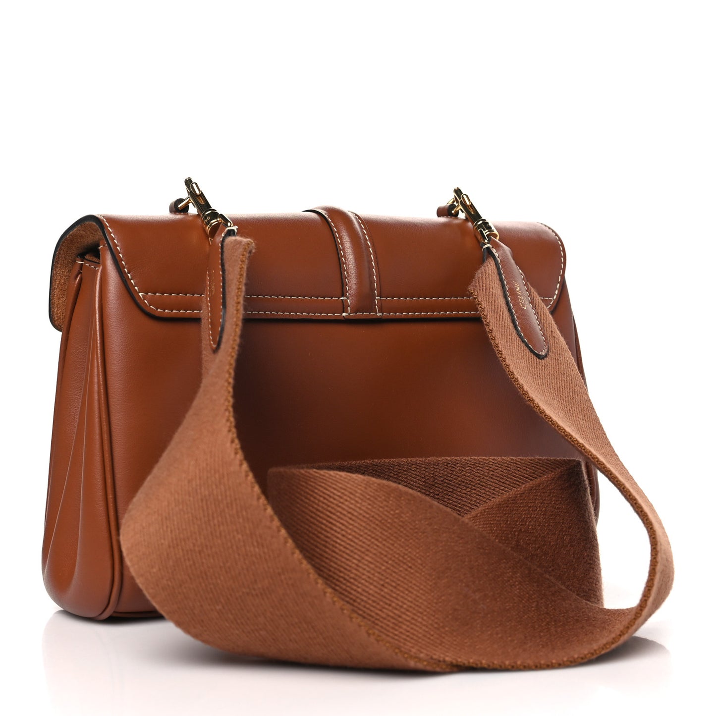 Smooth Calfskin Teen 16 Crossbody Bag Soft Tan
