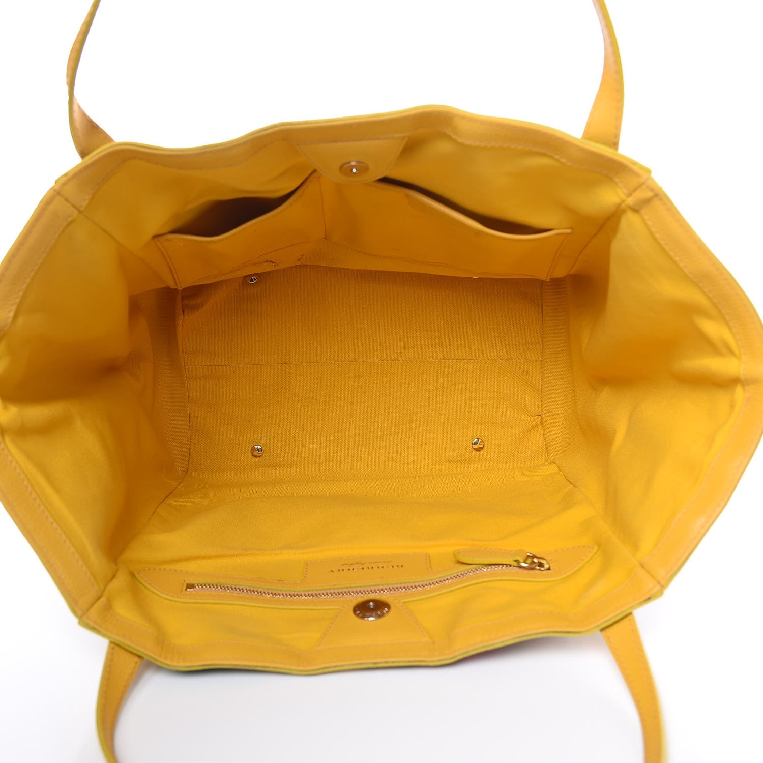 Burberry Haymarket Check Small Peony Rose Tote Larch Yellow 5 of 16