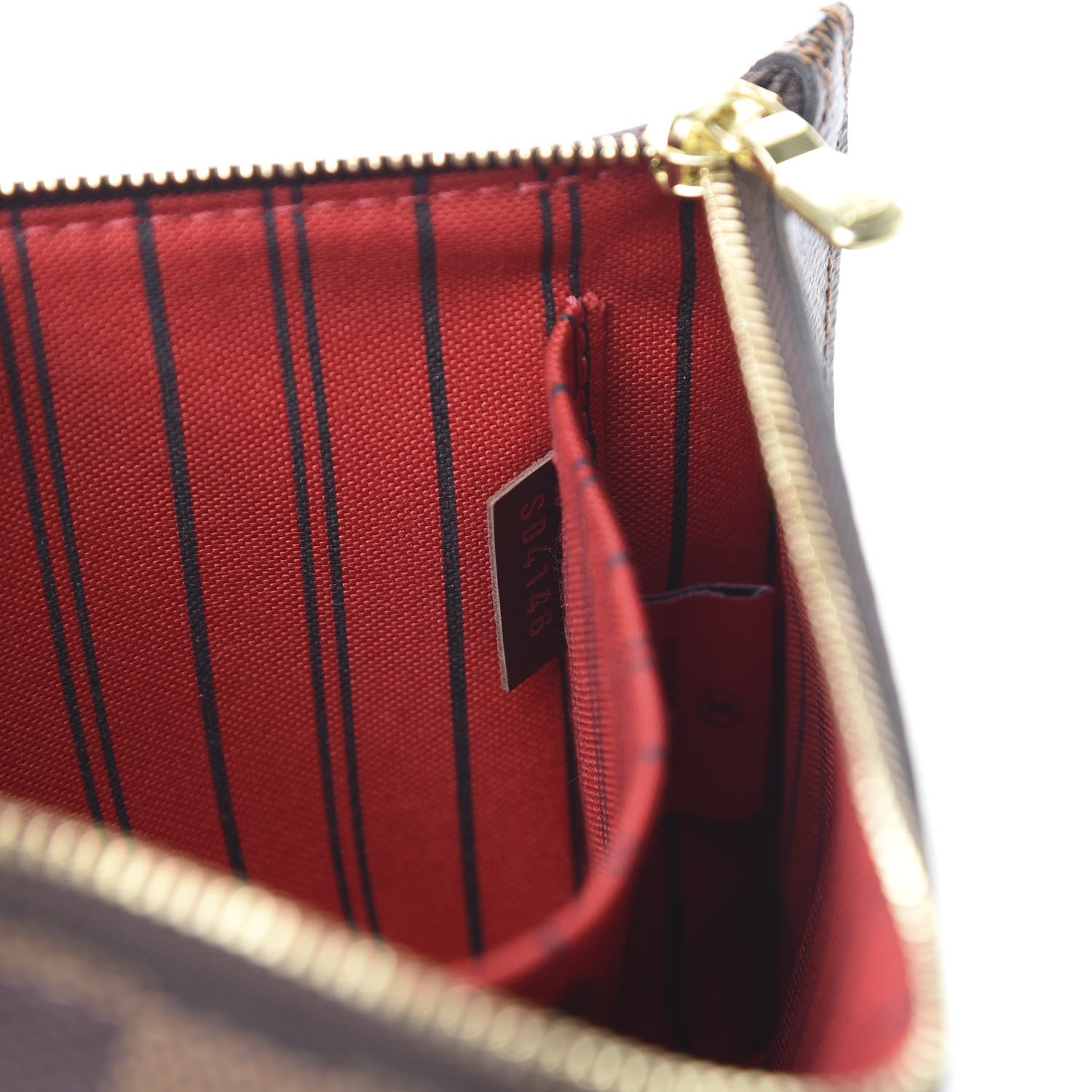 Louis Vuitton Damier Ebene Neverfull MM GM Pochette 7 of 9