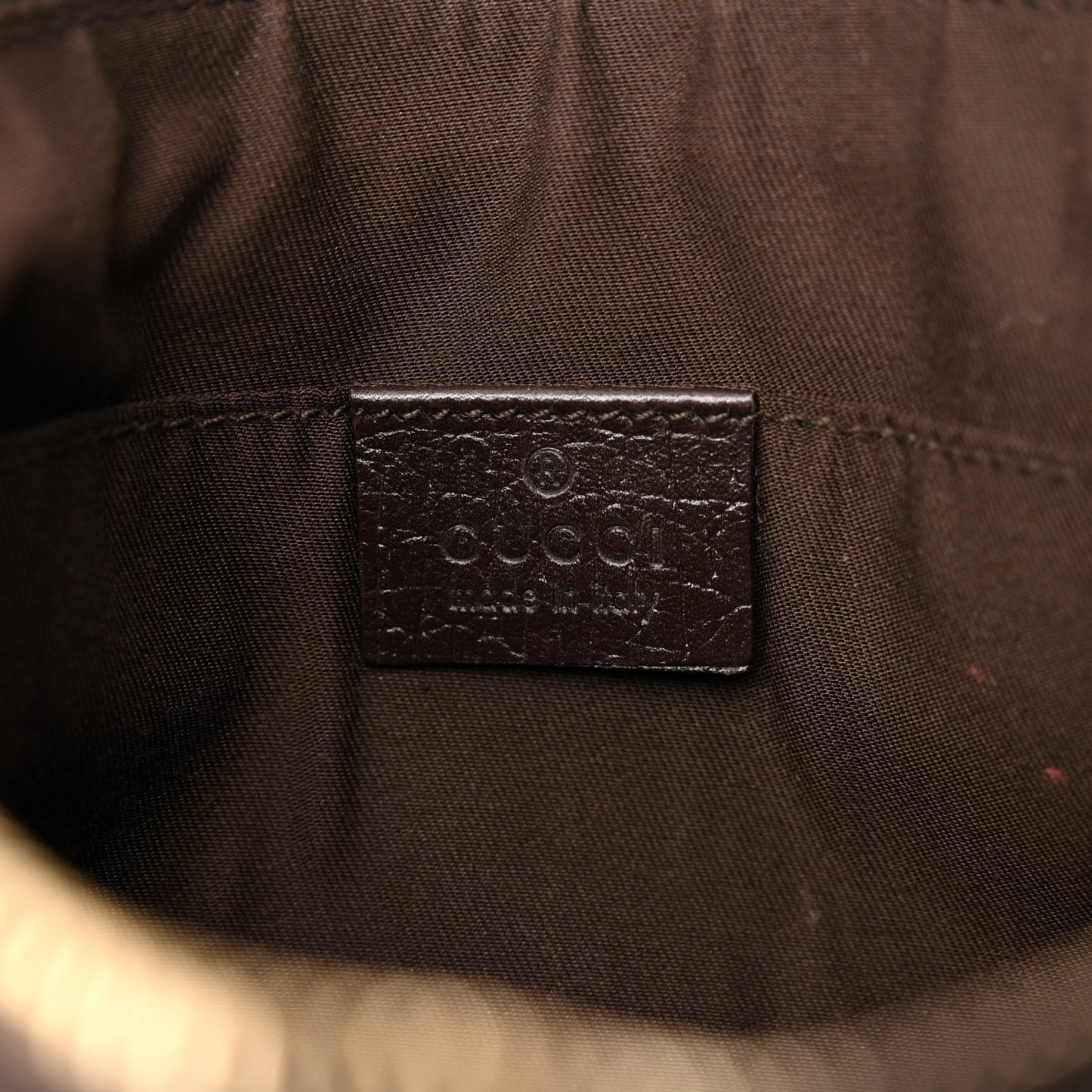 Monogram Web Pochette Dark Brown