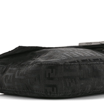 Fendi Zucchino Baguette Black 9 of 16