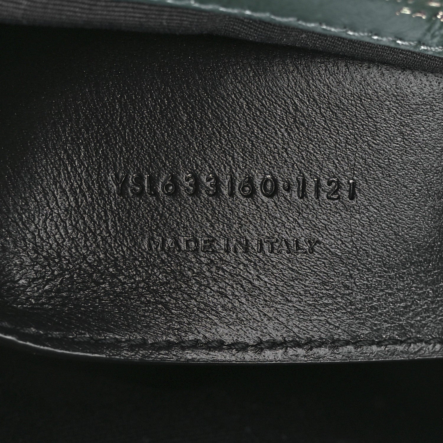 Saint Laurent Crinkled Calfskin Matelasse Monogram Baby Niki Chain Satchel 8 of 12