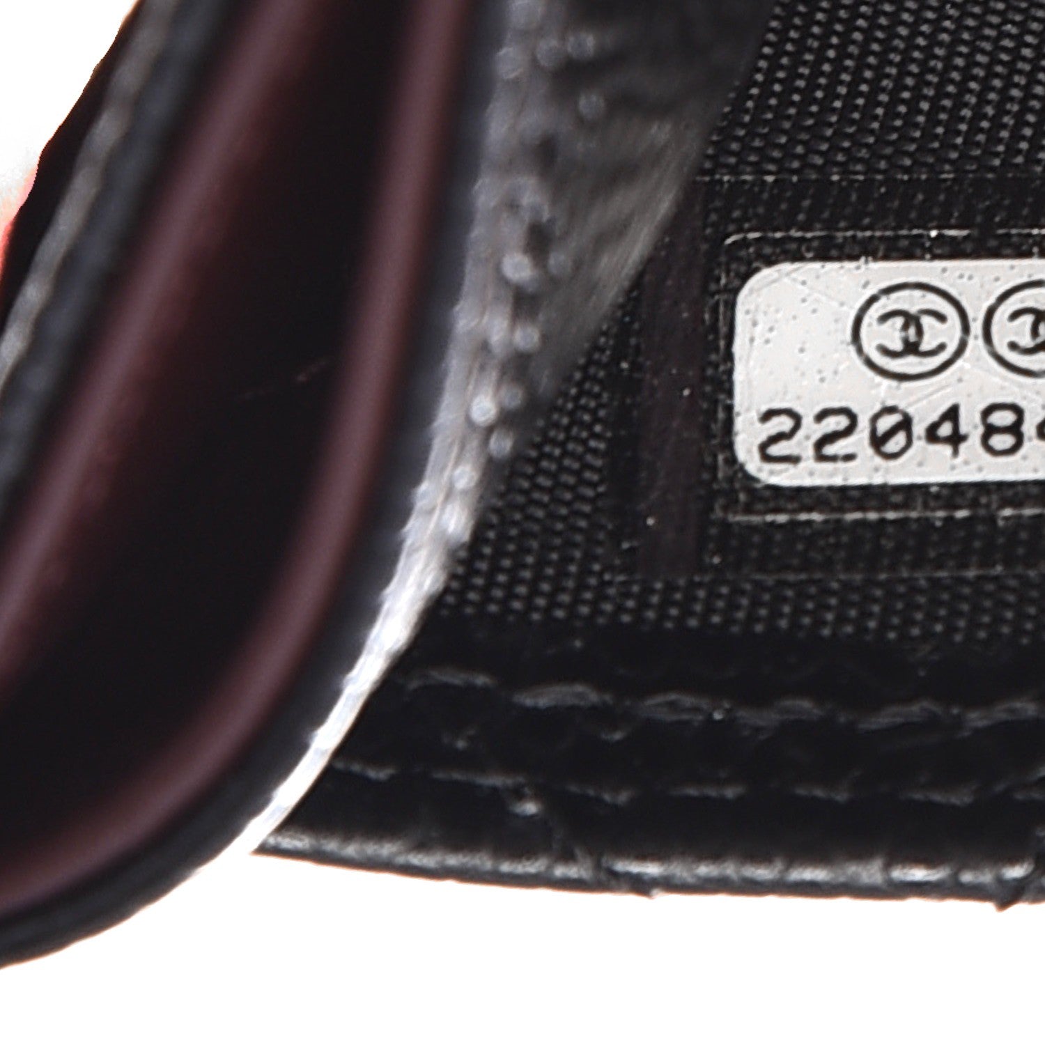Chanel Caviar Quilted Card Holder Black 8 of 8