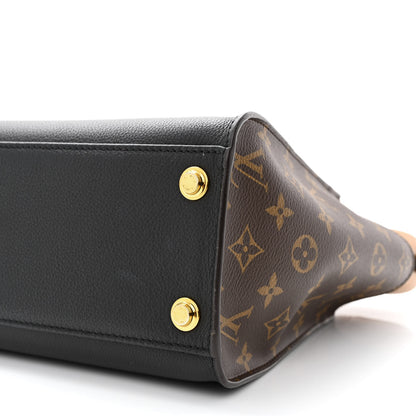 Louis Vuitton Calfskin Monogram On My Side Black 10 of 10