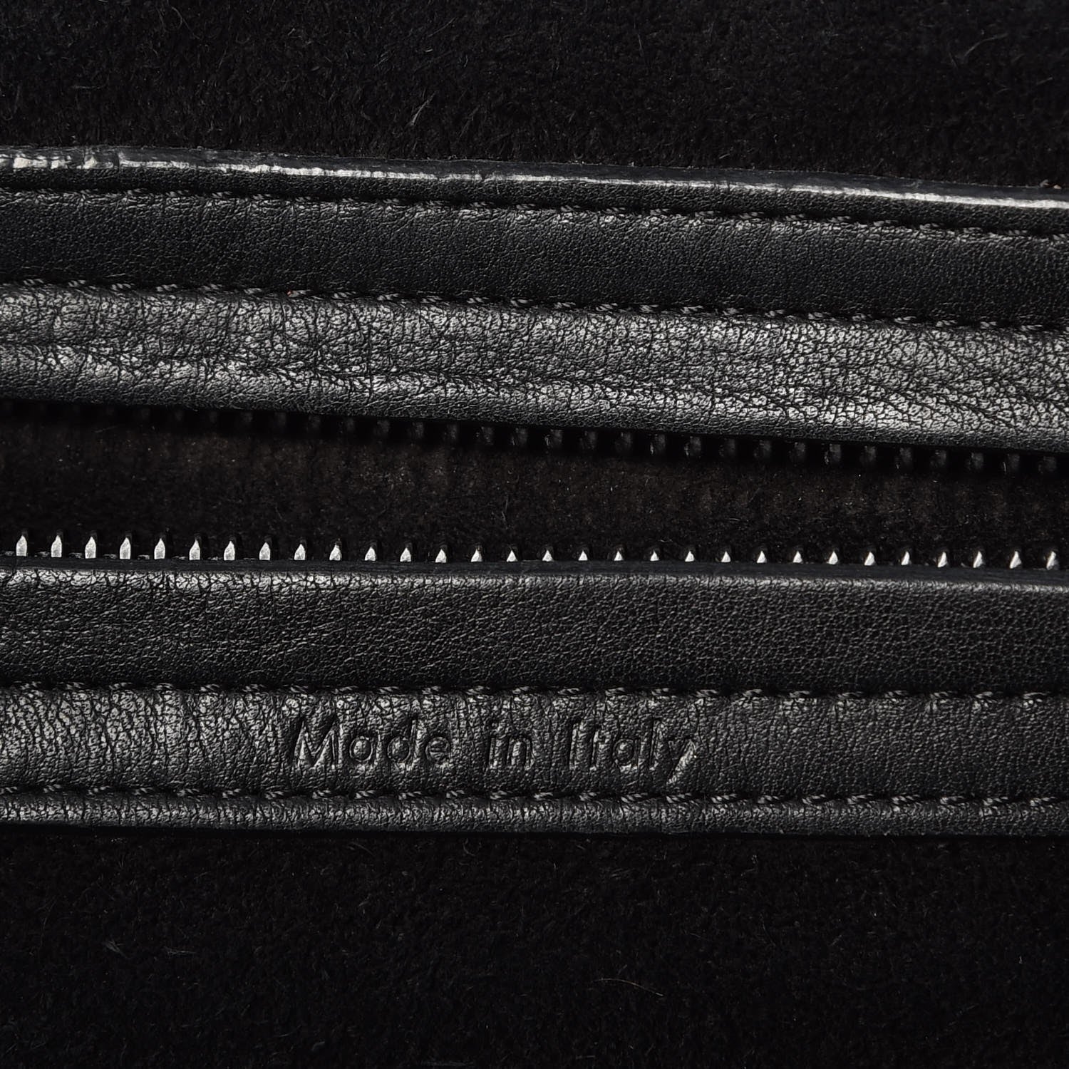 Celine Supple Calfskin Medium Phantom Luggage Black 9 of 12