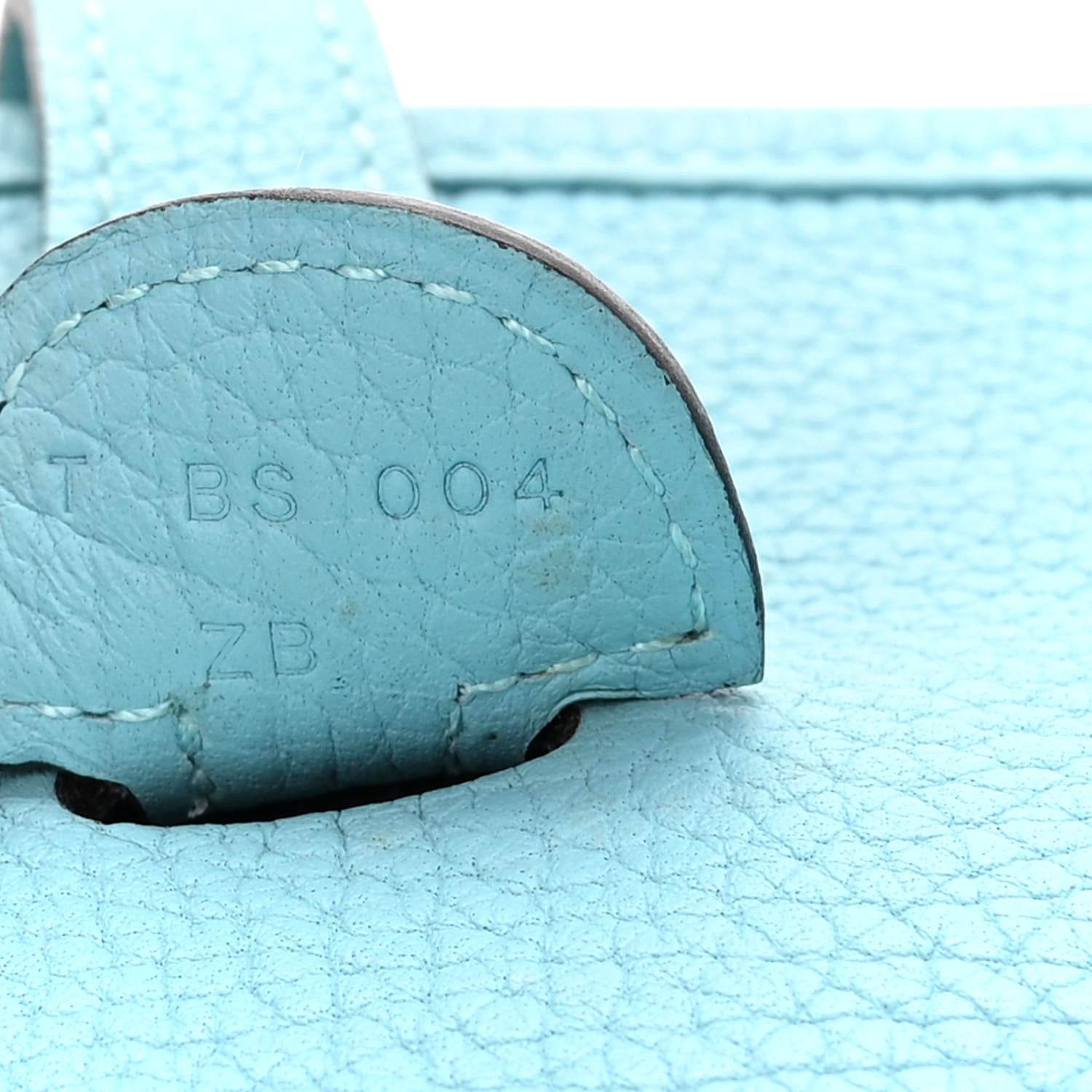 Hermes Taurillon Clemence Evelyne III PM Bleu Atoll 7 of 13