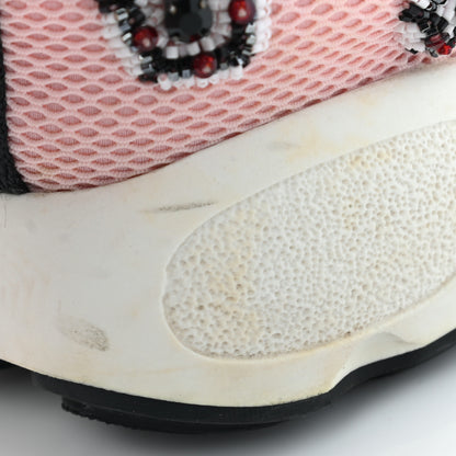 Christian Dior Technical Canvas Embellished Dior Fusion Sneakers 36 Pink Black 11 of 18