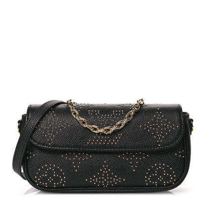 Louis Vuitton Empreinte Giant Studded Ivy Wallet On Chain Black 1 of 9
