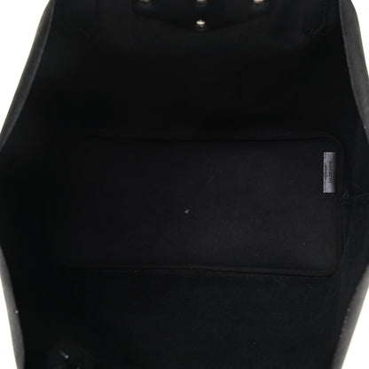 Givenchy Textured Coated Canvas Panther Print Large Antigona Tote Black 4 of 5