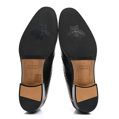 Gucci X SEGA Calfskin Mens Loafers 8 Black 5 of 8