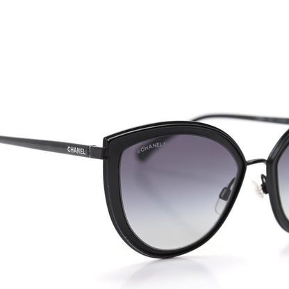 Chanel Cat Eye Sunglasses 4222 Black 7 of 8