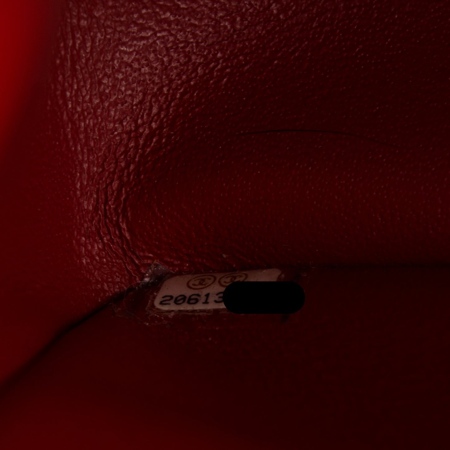Lambskin Quilted Jumbo Double Flap Red