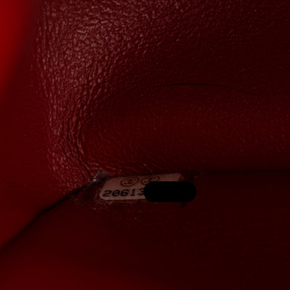 Chanel Lambskin Quilted Jumbo Double Flap Red 8 of 8