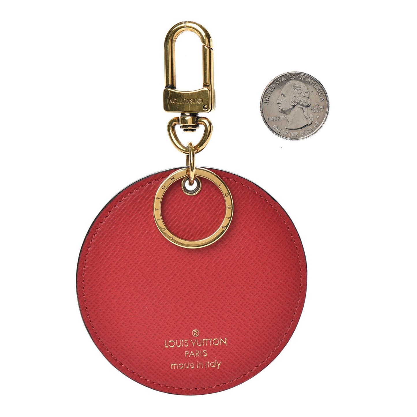 Monogram Illustre Kabuki Bag Charm Key Ring