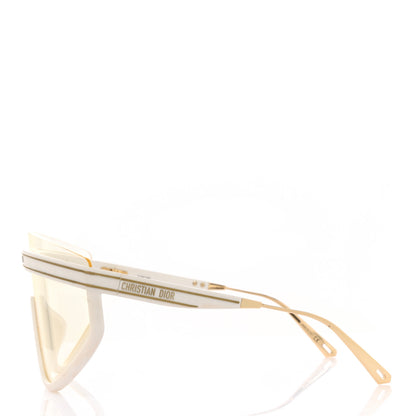Christian Dior Mask DiorClub M2U Sunglasses Translucent Ivory 3 of 9