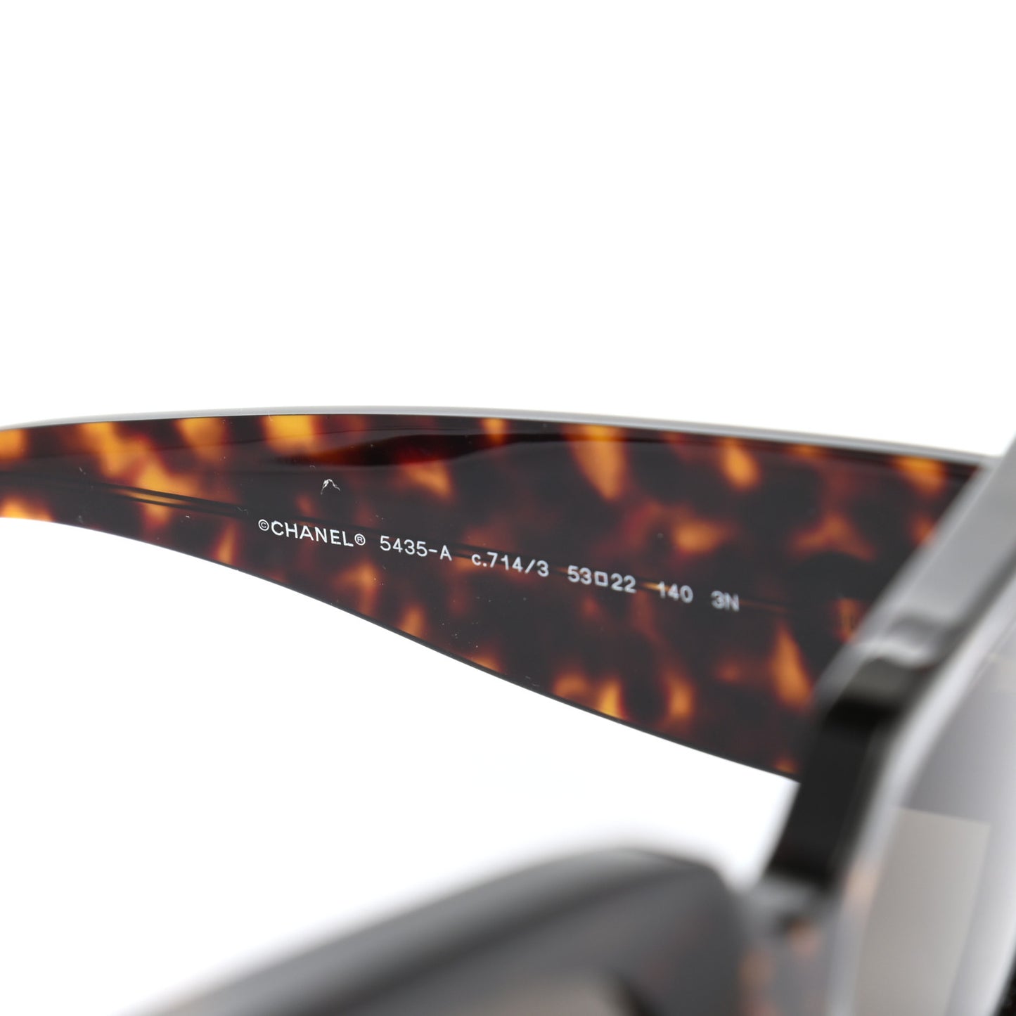 Acetate Rectangle Sunglasses 5435 Tortoise