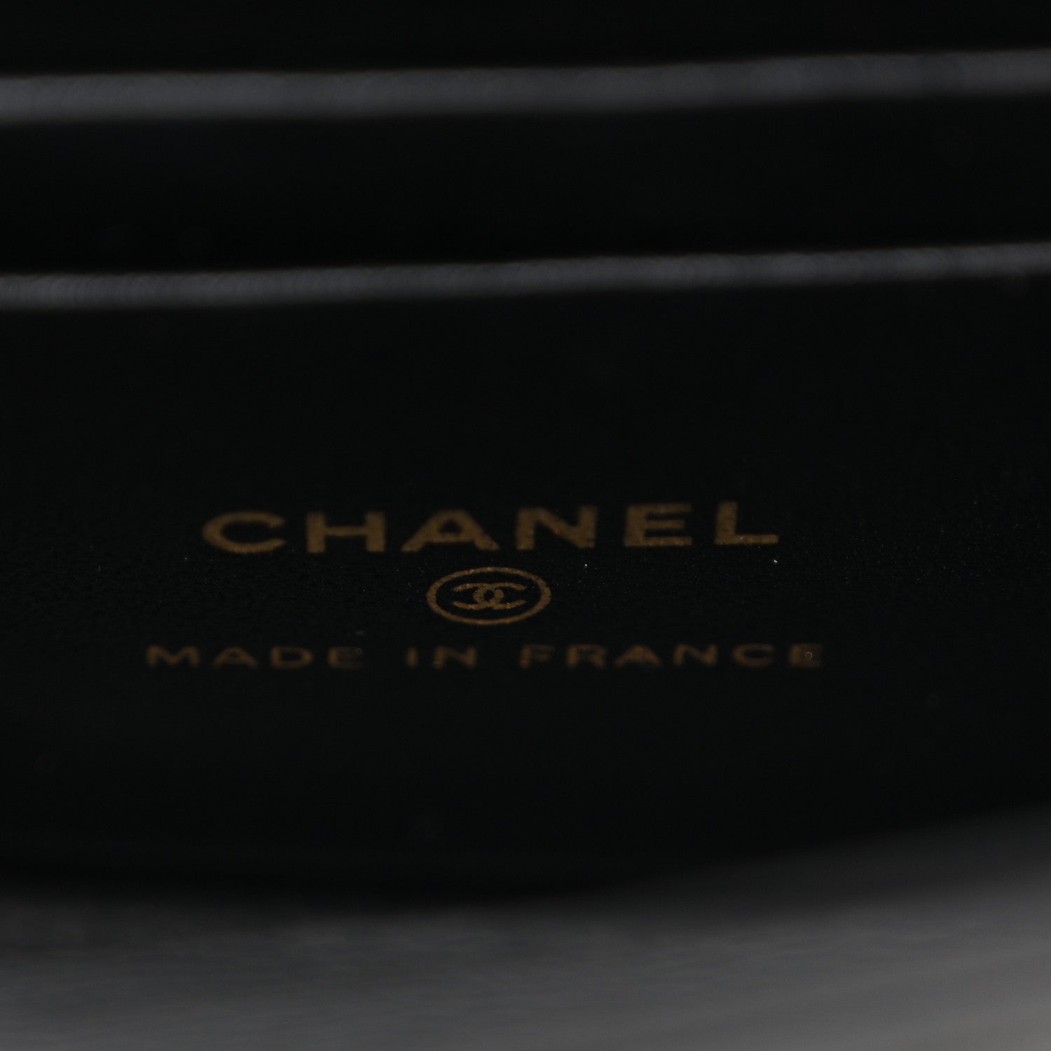 Chanel Lambskin Quilted Top Handle Flap Clutch With Chain Black 6 of 11