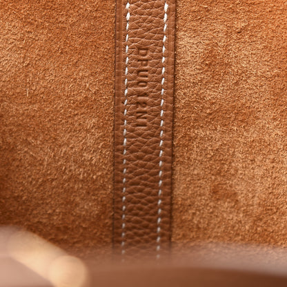 Hermes Taurillon Clemence Picotin Lock 22 MM Gold 7 of 11