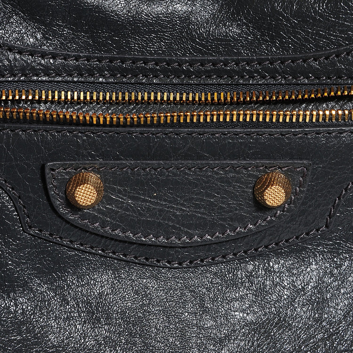 Balenciaga Agneau Giant 12 Gold Hardware Velo Gris Fossile Anthracite 6 of 14