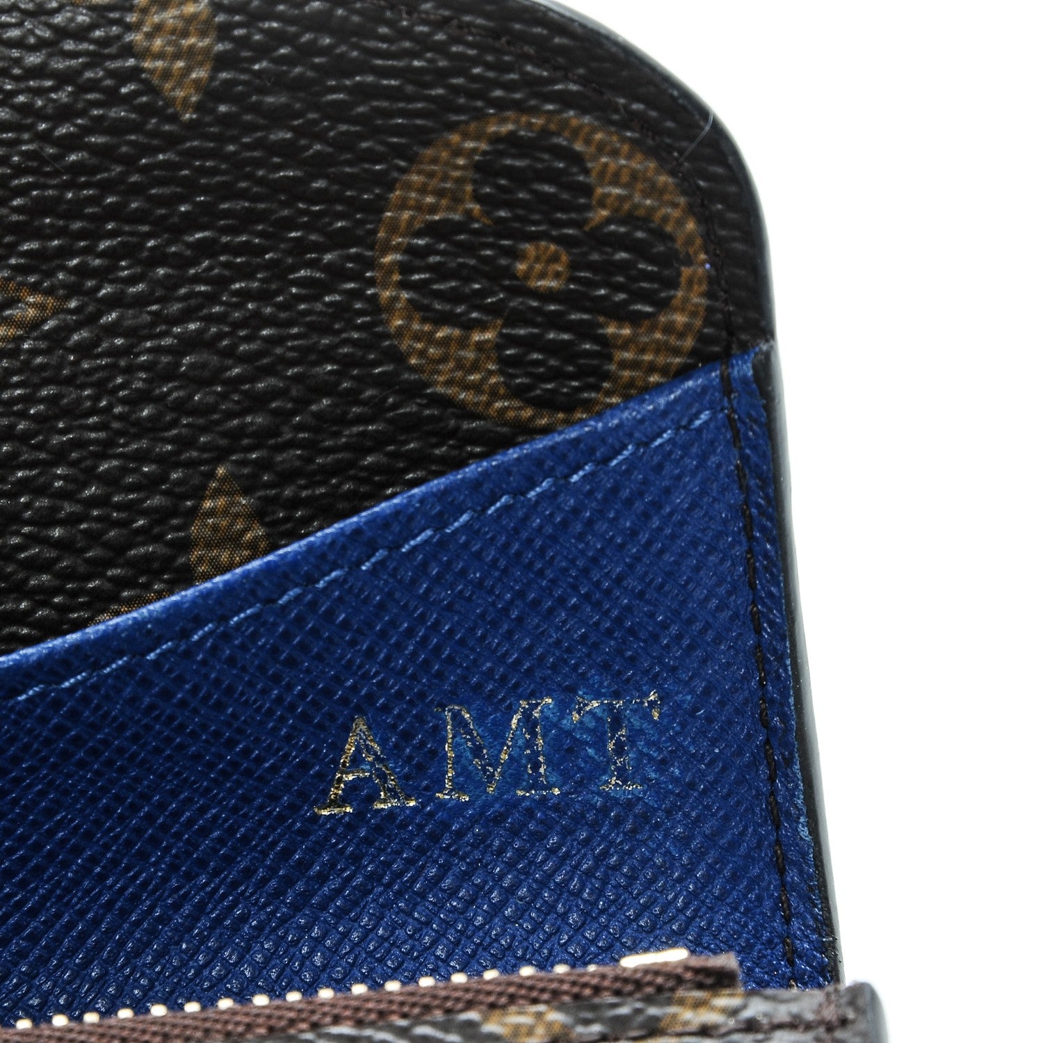 Louis Vuitton Monogram Emilie Wallet Blue 7 of 8