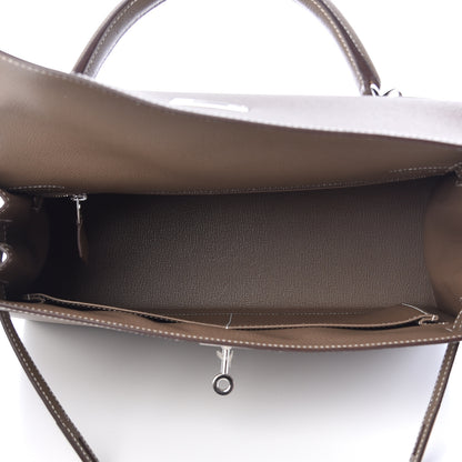 Hermes Epsom Kelly Sellier 32 Etoupe 7 of 40