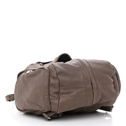 Alexander Wang Lambskin Marti Backpack Latte Rhodium Hardware 4 of 10