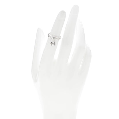 Tiffany Sterling Silver 1837 Lock Charm Ring 47 4 2 of 5