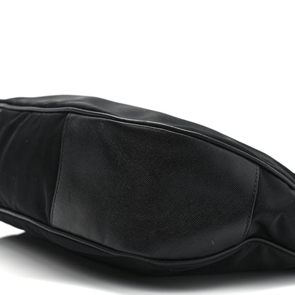 Prada Tessuto Nylon Shoulder Bag Black 8 of 10