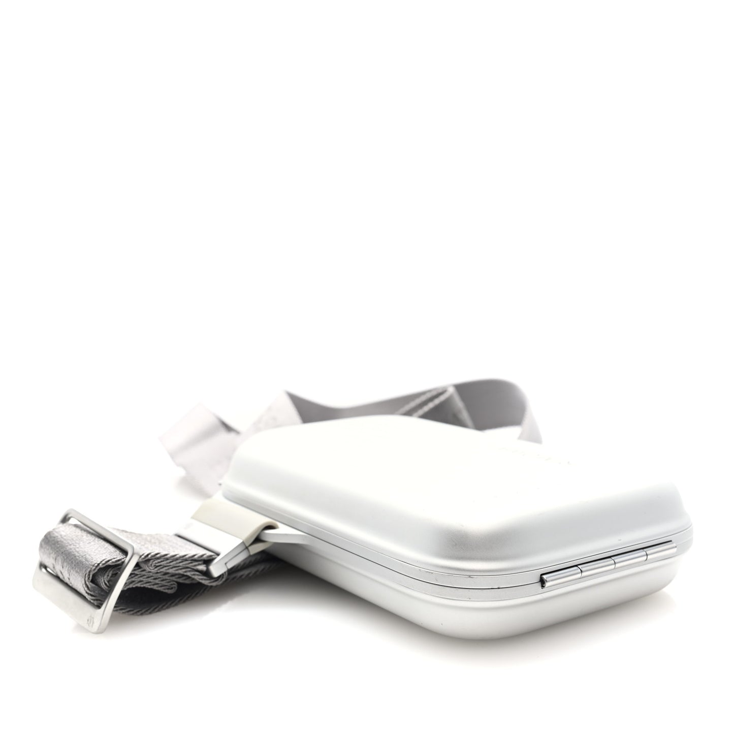 Aluminum Personal Sling Clutch Silver