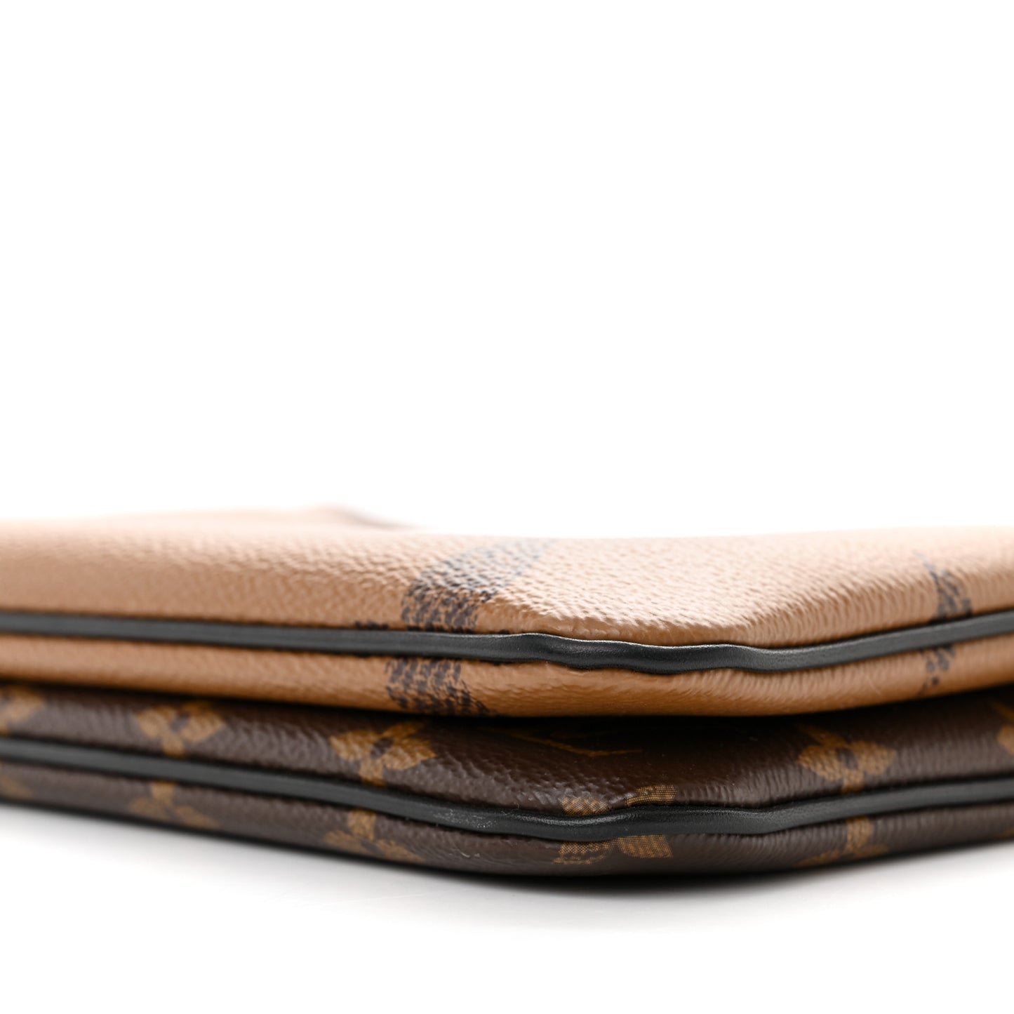 Reverse Monogram Giant Double Zip Pochette