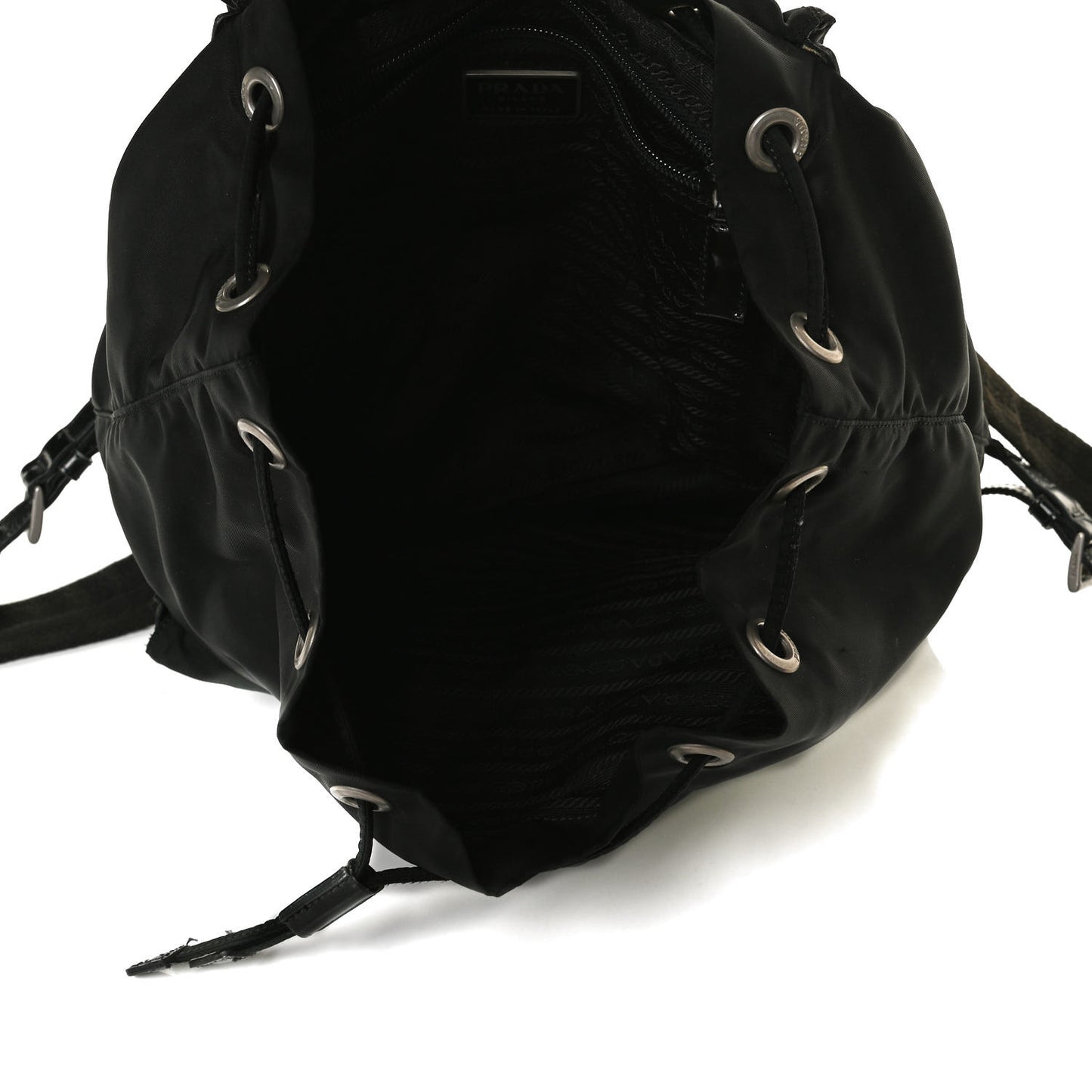 Tessuto Nylon Vela Small Backpack Black