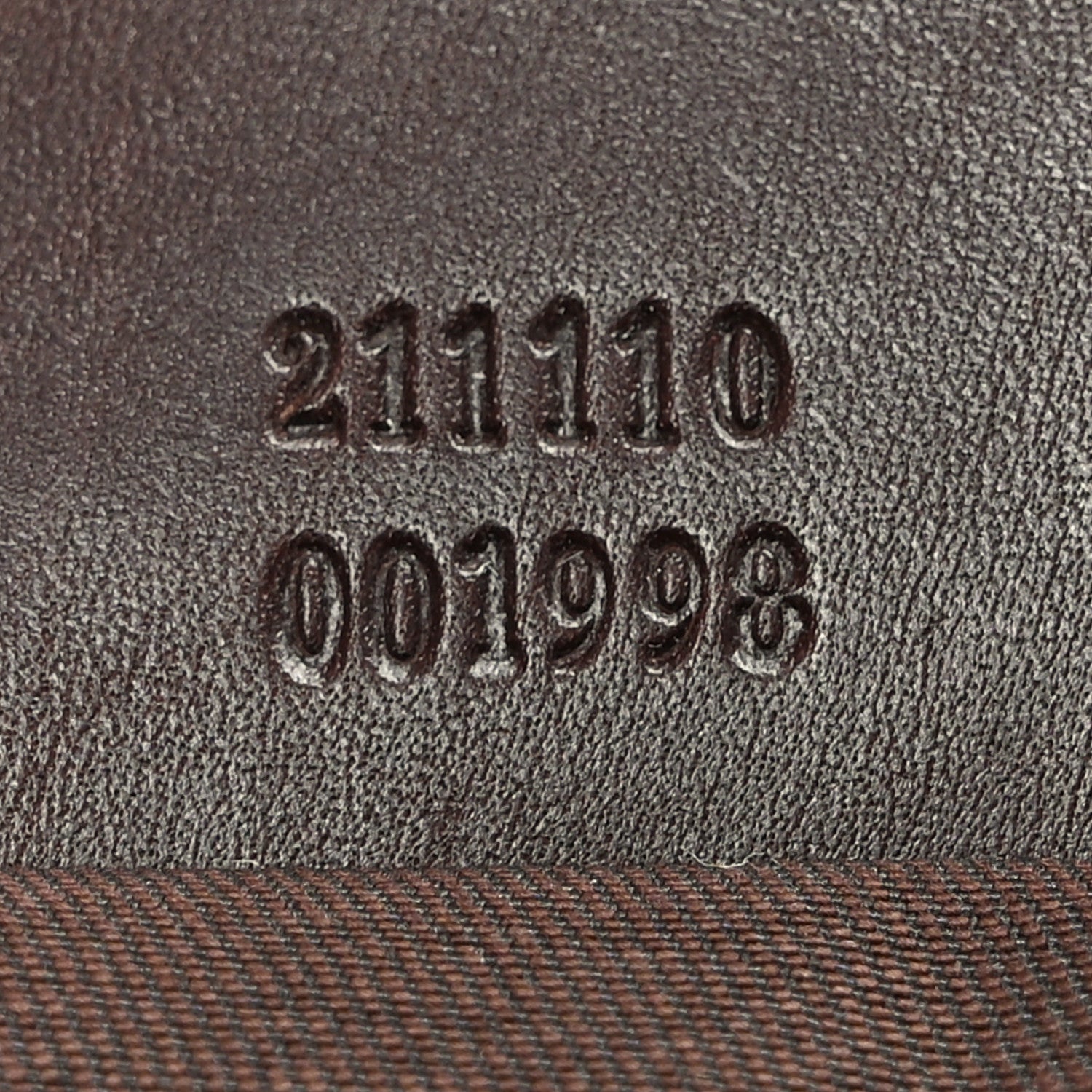 Gucci GG Supreme Monogram Belt Bag Dark Brown 7 of 9