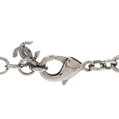 Chanel Ruthenium Crystal Star CC Long Necklace 5 of 7