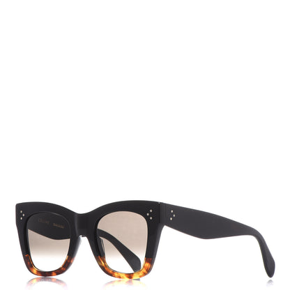 Celine Catherine Sunglasses CL 41090/S Black Havana 1 of 8
