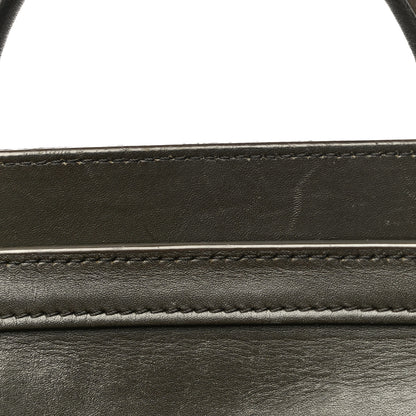 Celine Nubuck Smooth Calfskin Nano Tri-Color Luggage Chartreuse 12 of 20