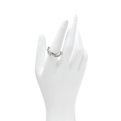 David Yurman Sterling Silver 8mm Wellesley Link Ring 57 8 2 of 5