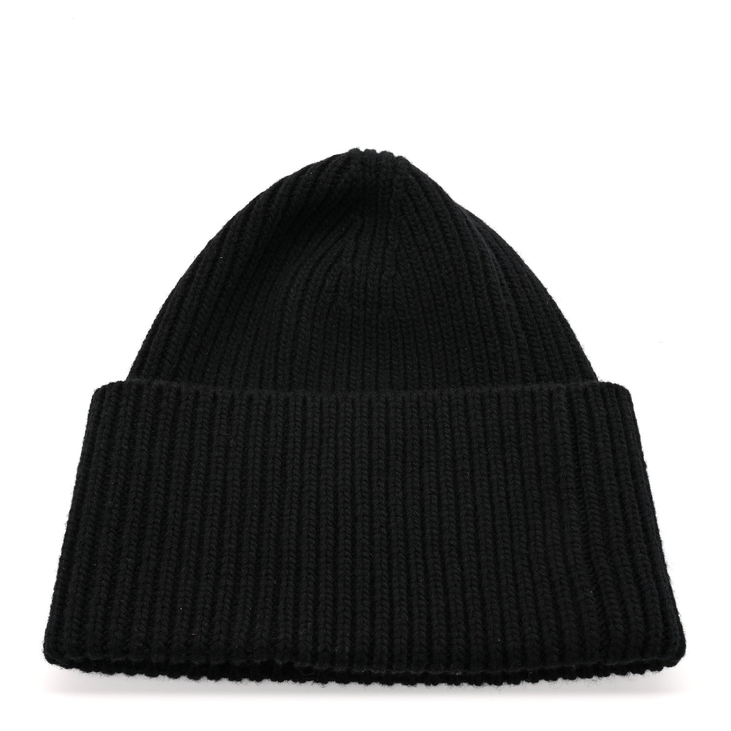 Wool LV initials Monogram Beanie Hat Black