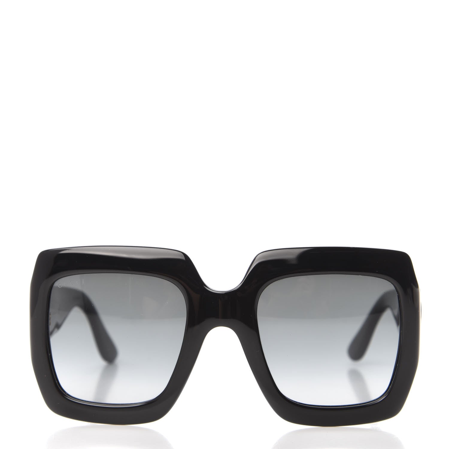 Gucci Acetate Square Frame Sunglasses GG0053S Black 3 of 8