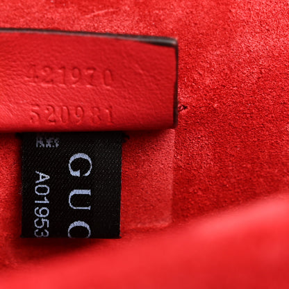 Gucci GG Supreme Monogram Mini Dionysus Shoulder Bag Hibiscus Red 7 of 10