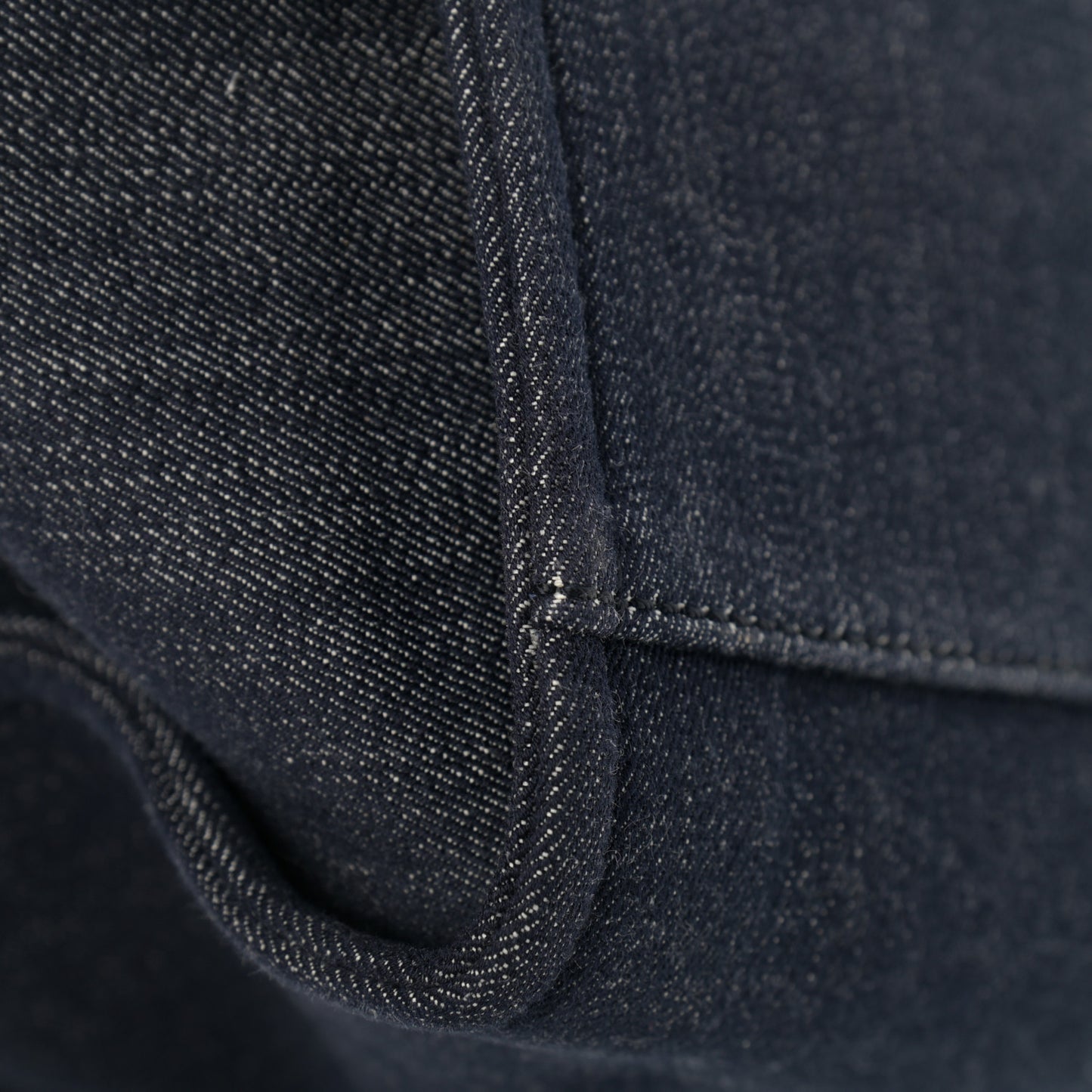 Denim Medium Deauville Tote Dark Blue