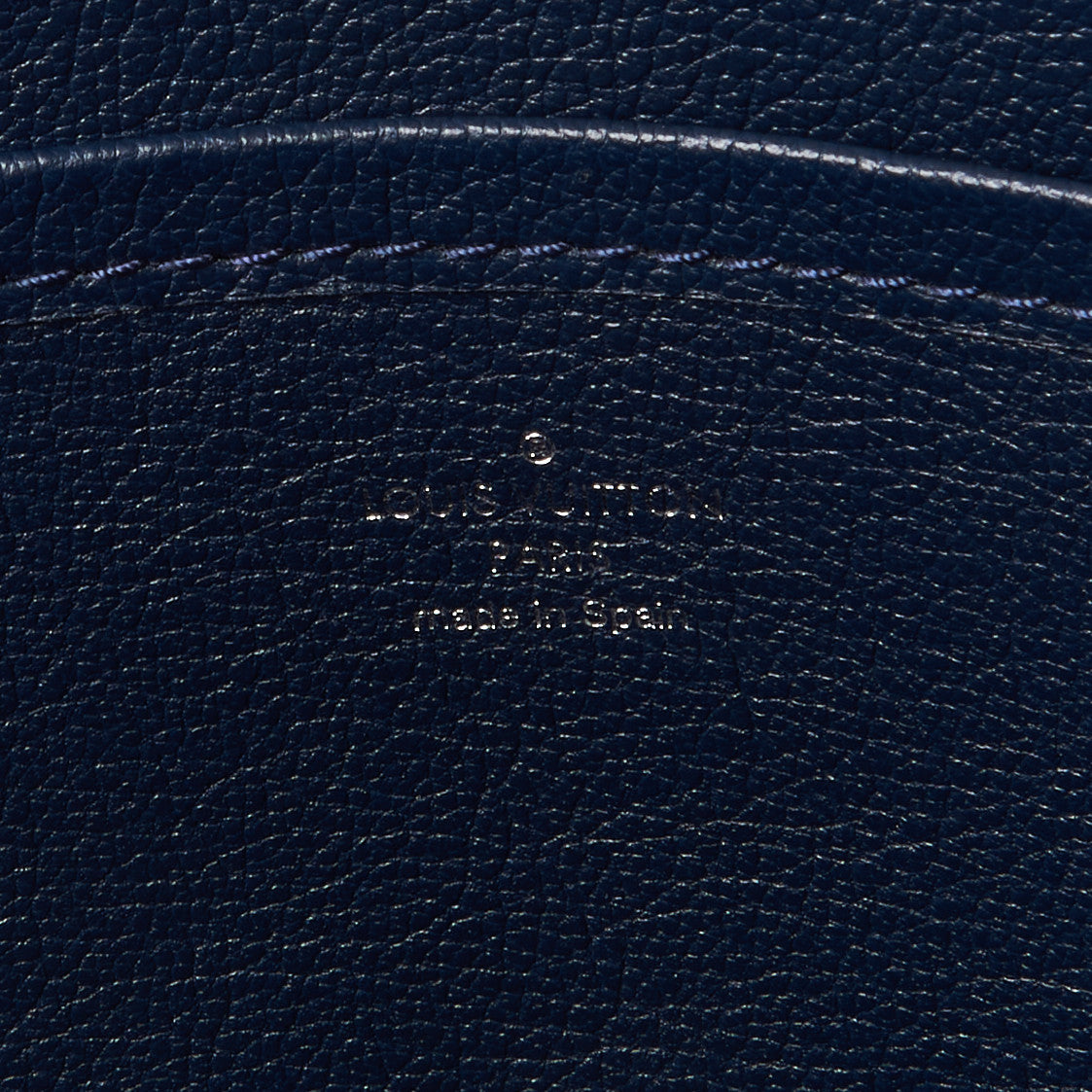 Taurillon Monogram Cobalt Cabas Voyage Marine